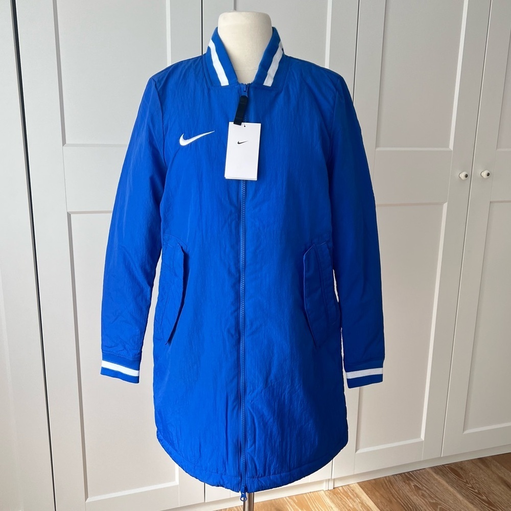 Nike Dugout Bench Baseball Jacket Royal Blue size Small DC9103-493 NWT